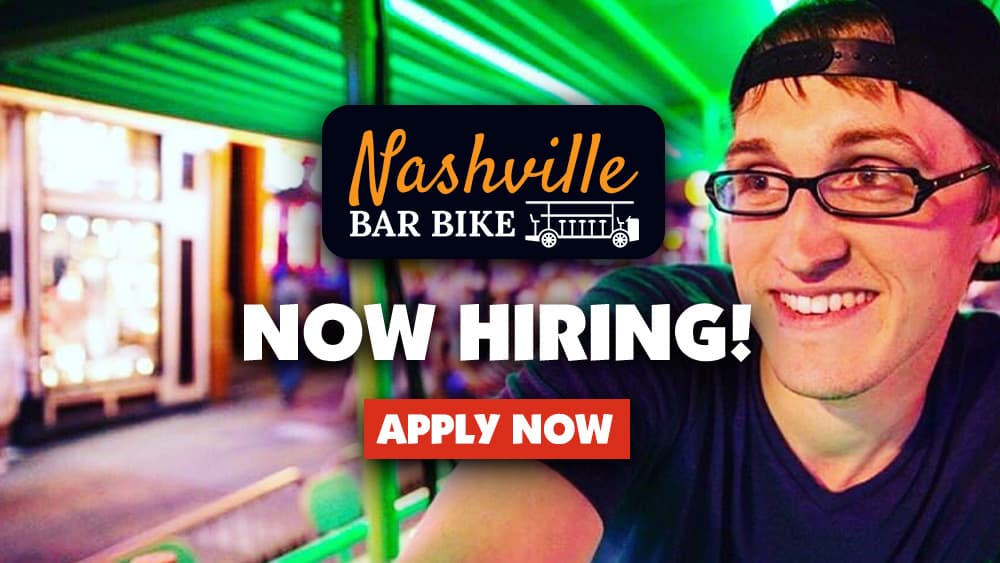 Now Hiring! Available Jobs & Positions at Nashville Bar Bike