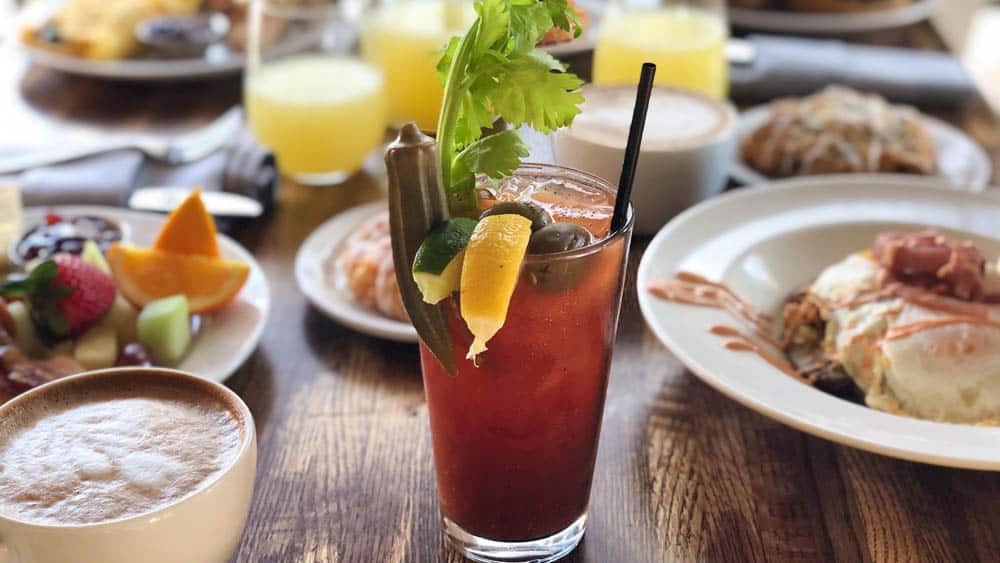 Best Bloody mary in Nashville at the Frothy Monkey