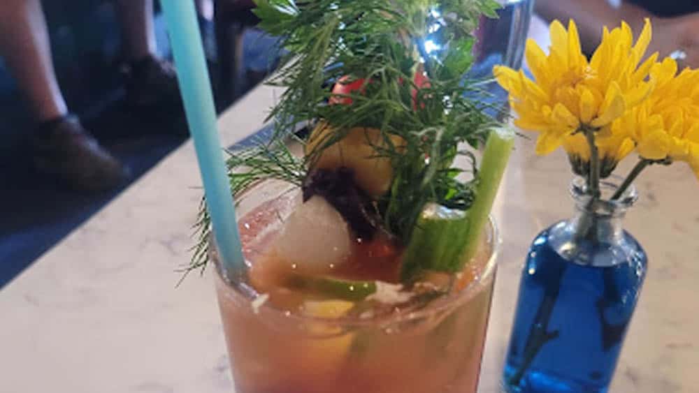 Fancy Bloody Mary in Nashville at the Electric Jane