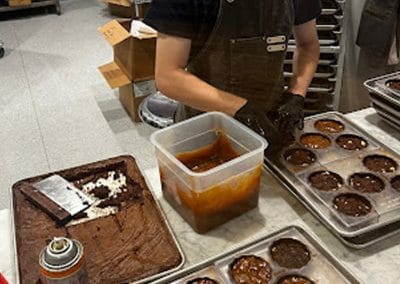 Hand made chocolate at Goo Goo Chocolate Co Nashville